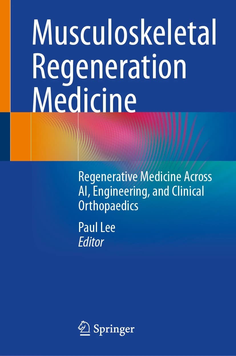 Musculoskeletal Regeneration Medicine Book Cover